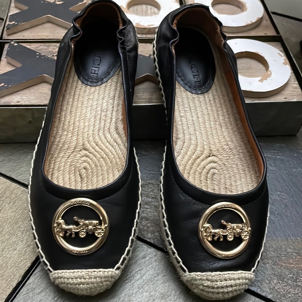 Coach Black Clara LTR Ballet Esp
